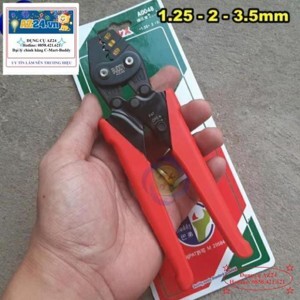 Kìm bấm cos 1.25-3.5mm2 Buddy A0048