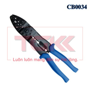 Kìm bấm cos và tuốt dây điện C-Mart B0034