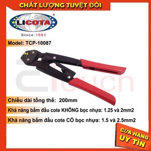 Kìm bấm đầu Cote  Licota TCP-10087