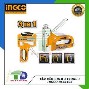 Kìm bấm ghim đa năng 3 trong 1 Ingco HSG1405