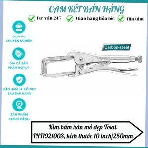 Kìm bấm hàn mỏ dẹp Total THT1921003