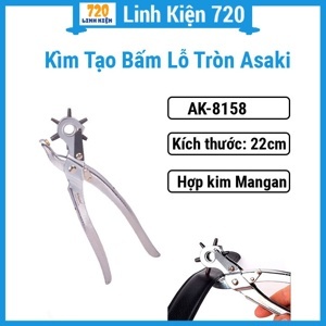 Kìm bấm lỗ Asaki AK-8158 - C2-225mm