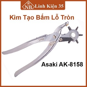 Kìm bấm lỗ Asaki AK-8158 - C2-225mm