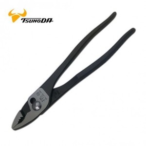 Kìm cá sấu răng cưa chéo loại mỏng cán trần 200mm S-PL-200X Tsunoda