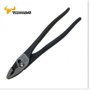Kìm cá sấu răng cưa chéo loại mỏng cán trần 200mm S-PL-200X Tsunoda
