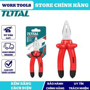 Kìm cách điện Total THTIP171 7inch 1000V