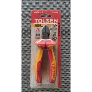 Kìm cắt cách điện Tolsen V38126 6″