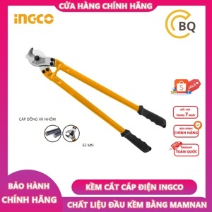 Kìm cắt cáp điện Ingco HCCB0124