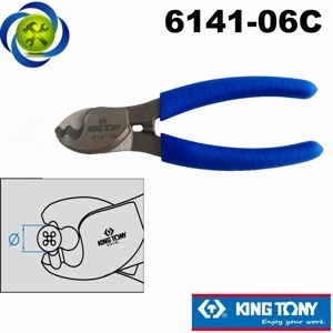 Kìm cắt cáp điện Kingtony 6141-06C