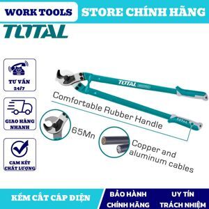 Kìm cắt cáp điện Total THT115242