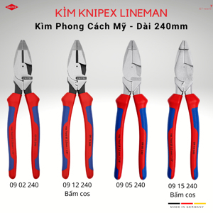 Kìm cắt cáp Knipex 09 02 240