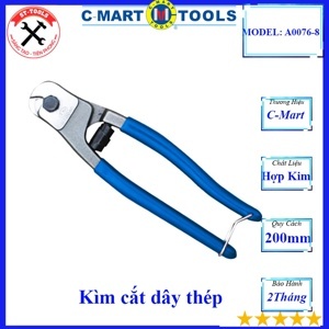 Kìm cắt cáp thép C-Mart A0076-08