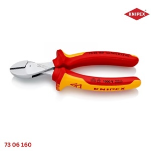 Kìm cắt chéo đòn bẩy cao Knipex 73 06 160