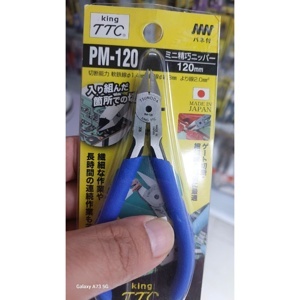 Kìm cắt chính xác lưỡi mảnh 120mm Tsunoda PM-120