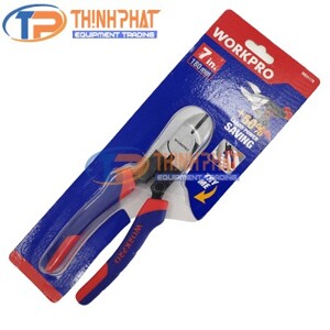 Kìm cắt đa năng 7 inch/175mm workpro W031178