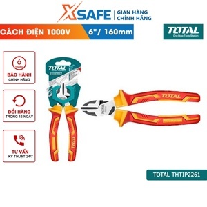 Kìm cắt đầu nặng cách điện 6in Total THTIP2261