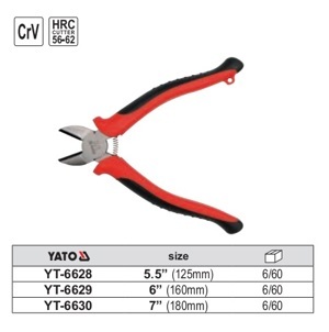 Kìm cắt kiểu nhật hệ inch Yato Yt-6628