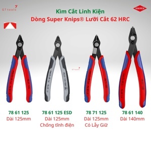 Kìm cắt Knipex 78 61 125