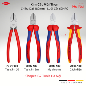 Kìm cắt thông dụng Knipex 70 06 180