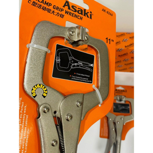 Kìm chết chữ C Asaki AK-8266 - C2-11inch