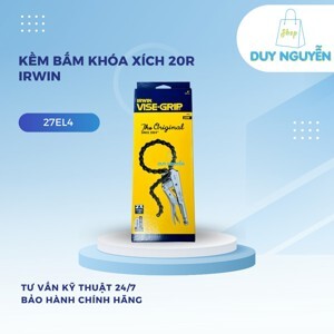 Kìm chết dây xích Irwin T27EL4, 9"