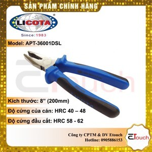 Kìm điện 8" Licota APT-36001DSL 200MM