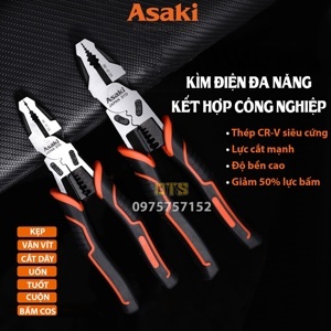 Kìm điện cao cấp Asaki AK-8129