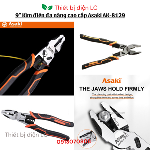Kìm điện cao cấp Asaki AK-8129