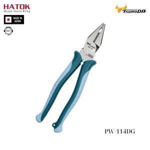 Kìm điện đa năng tác động mạnh 200m có bấm cos Tsunoda PW-114DG