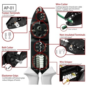 Kìm điện đa năng Tsunoda AP-01