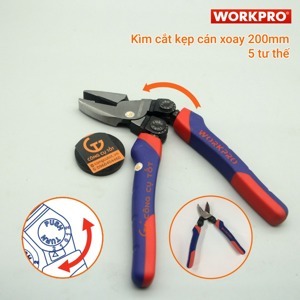 Kìm hỗn hợp có điều chỉnh Workpro W031183