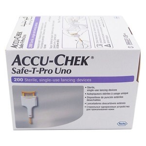 Kim lấy máu Accu-Chek Safe-T-Pro Uno