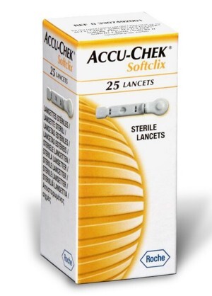 Kim lấy máu Accu-Chek Softclix 25