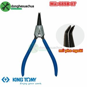 Kìm mở phe ngoài mũi cong Kingtony 68SB-07, 7"