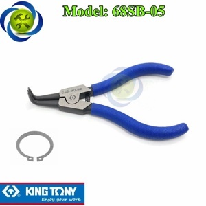 Kìm mở phe ngoài mũi cong Kingtony 68SB-05, 5″