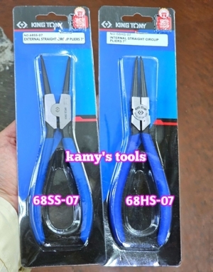 Kìm mở phe ngoài mũi thẳng Kingtony 68SS-07 7"
