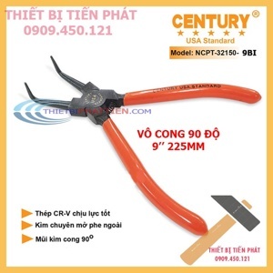 Kìm mở phe trong mũi cong 7" Century NCPT-32150-7BI