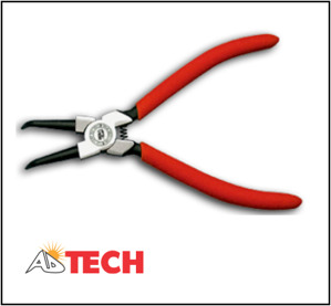 Kìm mở phe trong mũi cong Ega Master 62180, 170mm