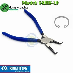 Kìm mở phe trong mũi cong Kingtony 68HB-10 - 10"