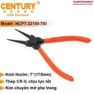 Kìm mở phe trong mũi thẳng Century NCPT-32150-7SI