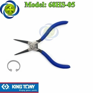 Kìm mở phe trong mũi thẳng Kingtony 68HS-05, 5"