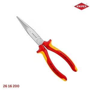Kìm mũi dài với lưỡi cắt Knipex 26 16 200