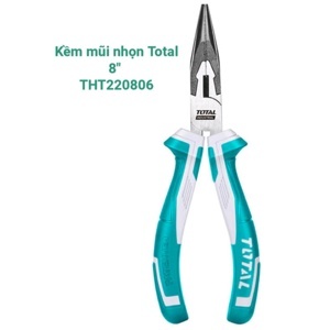 Kìm mũi nhọn mỏ dài cao cấp Total THT220806