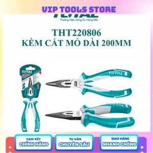 Kìm mũi nhọn mỏ dài cao cấp Total THT220806