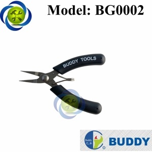 Kìm nhọn chính xác inox 4″ BUDDY BG0002