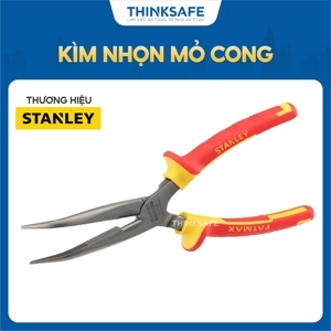 Kìm nhọn mỏ cong Stanley 84-008 - 20cm