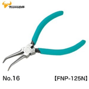 Kìm nhọn mũi cong 125mm Tsunoda FNP-125N