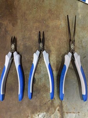 Kìm nhọn mũi thẳng dẹp C-Mart B0172-5