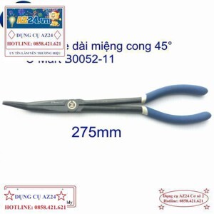 Kìm phe dài miệng cong 45° C-Mart B0052-11