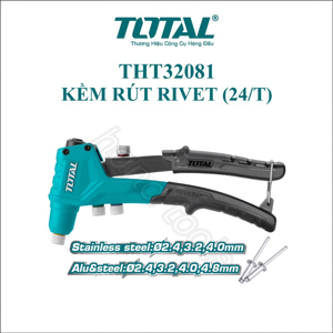 Kìm rút rivet (đinh tán) Total THT32081